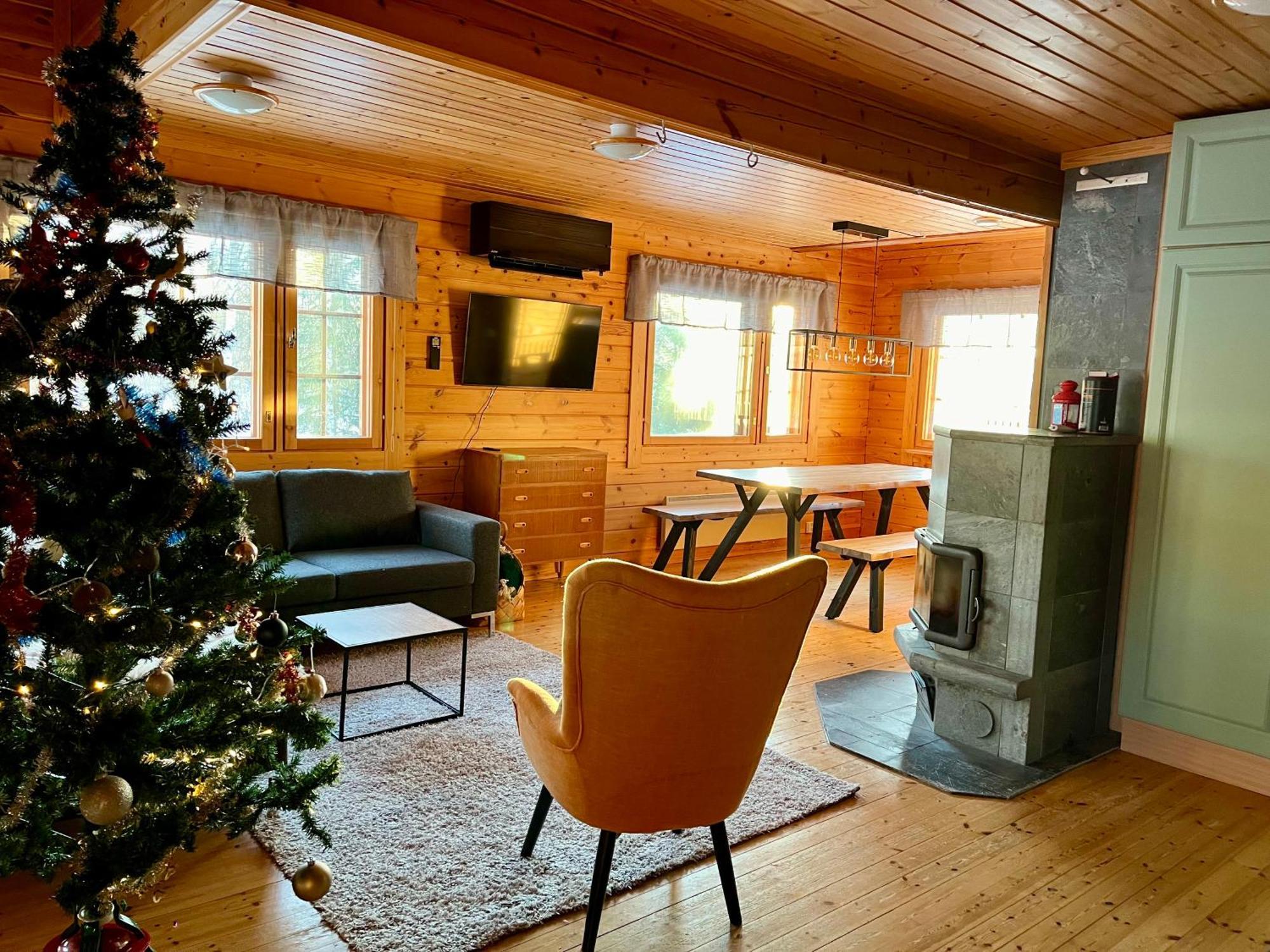 Log Cottages In 10 Min From Santa Claus Village-Sauna&Freeparking Рованіемі Екстер'єр фото